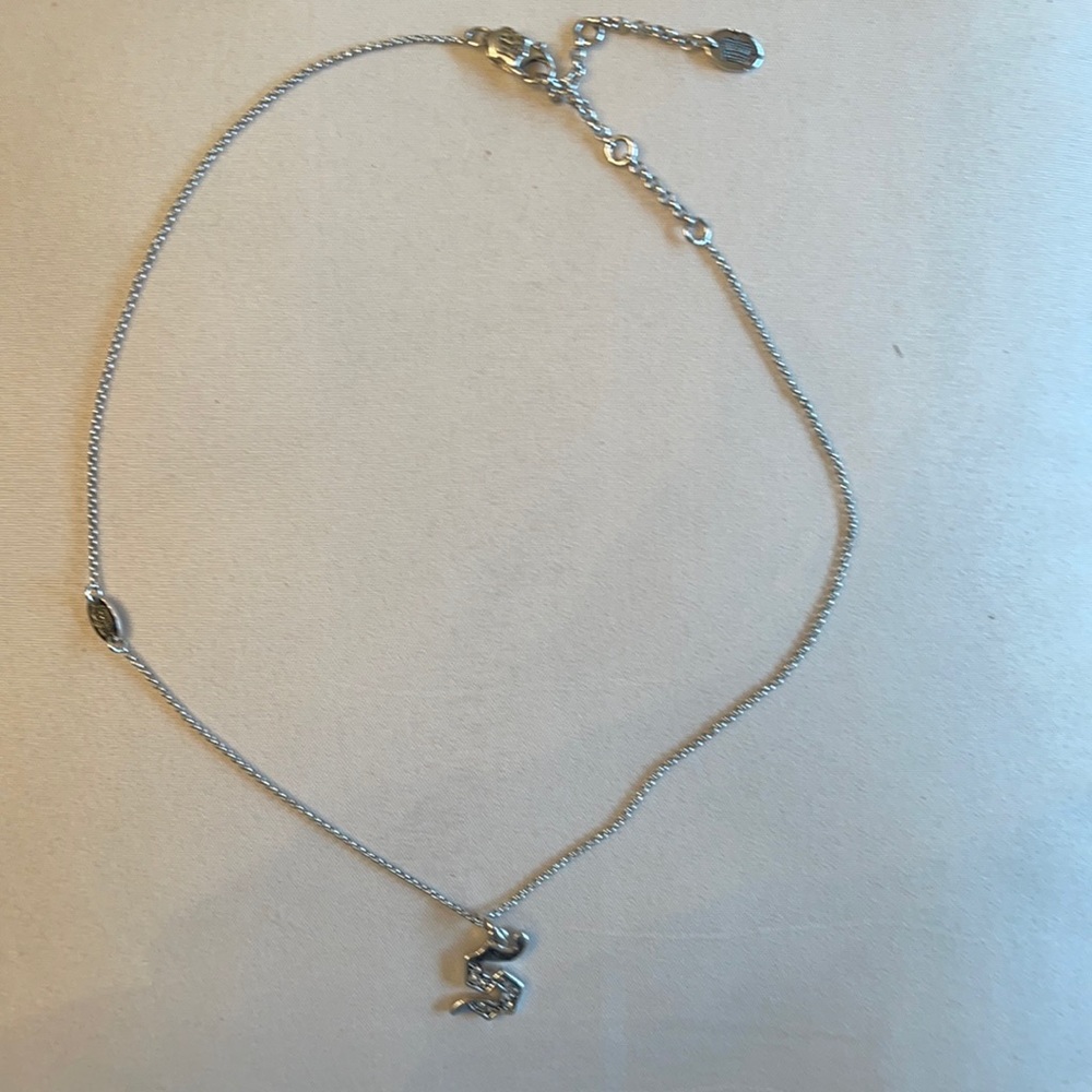 Juicy Couture Initial “S” Necklace